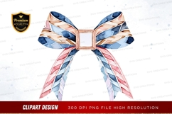 Decorative ribbon bow clipart png Product Image 1