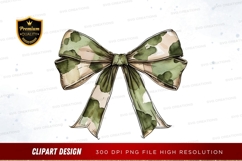 Elegant floral bow clipart png Product Image 1