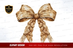 Golden ribbon clipart png Product Image 1