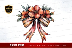 Elegant floral bouquet with ribbon Product Image 1