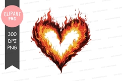 Colorful bird with flowers clipart png Product Image 1