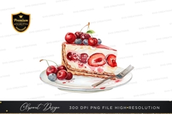 Delicious berry cheesecake slice Product Image 1