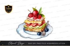 Delicious fruit layered cake Product Image 1