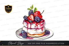 Delicious fruit topped cake Product Image 1