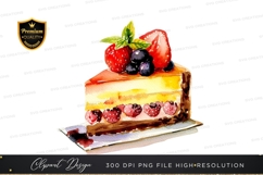 Delicious cheesecake with berries Product Image 1