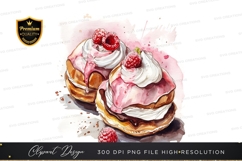 Delicious raspberry desserts Product Image 1