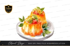 Delicious fruit jelly dessert Product Image 1