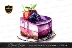 Delicious fruit topped cake Product Image 1