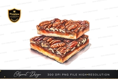 Pecan pie bars clipart png Product Image 1