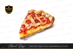 Delicious strawberry pie slice Product Image 1