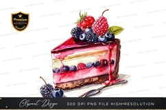 Delicious berry cheesecake slice Product Image 1