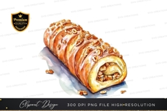 Delicious rolled pastry with nuts Product Image 1
