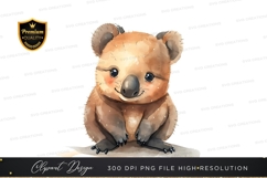 Cute baby bear clipart png Product Image 1