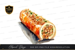 Delicious rolled pastry with nuts Product Image 1