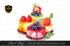 Delicious assorted fruit tarts Product Image 1