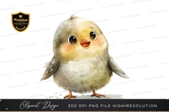 Cute baby chick clipart png Product Image 1