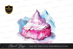 Mountain landscape clipart png Product Image 1