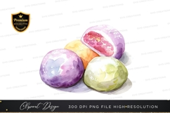 Colorful macarons clipart png Product Image 1