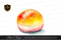 Vibrant orange clipart png Product Image 1