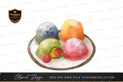 Assorted ice cream scoops clipart png Product Image 1