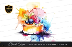 Delicious cheesecake with berries Product Image 1