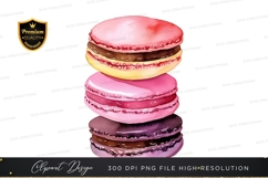 Stack of colorful macarons Product Image 1
