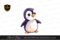 Cute penguin clipart png Product Image 1