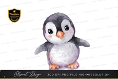 Cute penguin clipart png Product Image 1