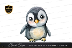 Cute penguin clipart png Product Image 1