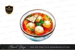 Delicious seafood soup clipart png Product Image 1