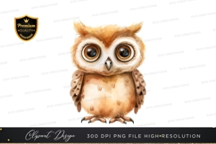 Cute owl clipart png Product Image 1