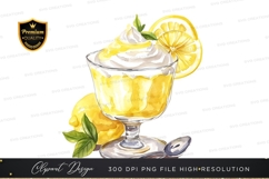 Lemon dessert clipart png Product Image 1