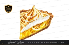 Lemon meringue pie slice Product Image 1