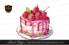 Delicious raspberry cake Product Image 1