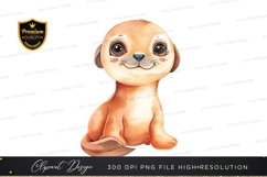 Cute puppy clipart png Product Image 1