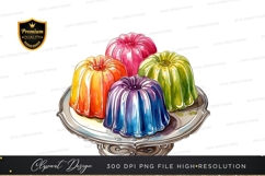 Colorful bundt cakes Product Image 1