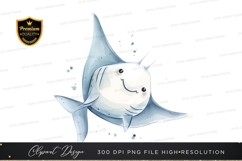 Happy fish clipart png Product Image 1
