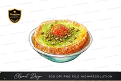 Delicious dessert in a glass dish Product Image 1