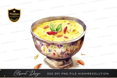 Delicious kheer in a decorative bowl Product Image 1