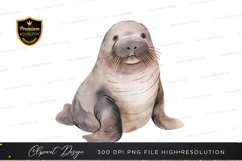 Cute seal clipart png Product Image 1