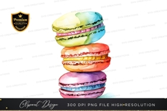 Stack of colorful macarons Product Image 1