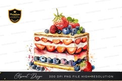 Delicious berry layer cake Product Image 1