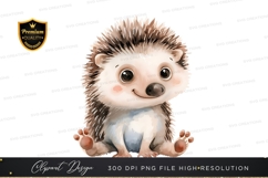 Cute cartoon hedgehog Product Image 1