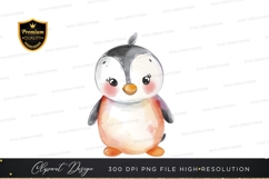 Cute penguin clipart png Product Image 1