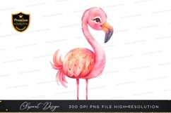 Pink flamingo clipart png Product Image 1