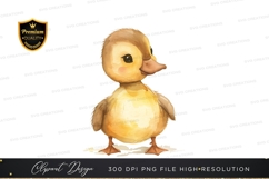 Cute duckling clipart png Product Image 1