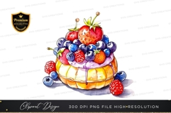 Clipart png: vibrant fruit basket Product Image 1