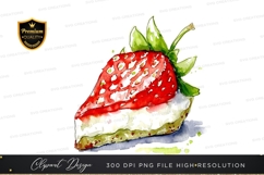 Strawberry cheesecake slice Product Image 1