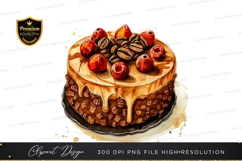 Delicious caramel and coffee cake Product Image 1