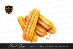 Delicious churros clipart png Product Image 1